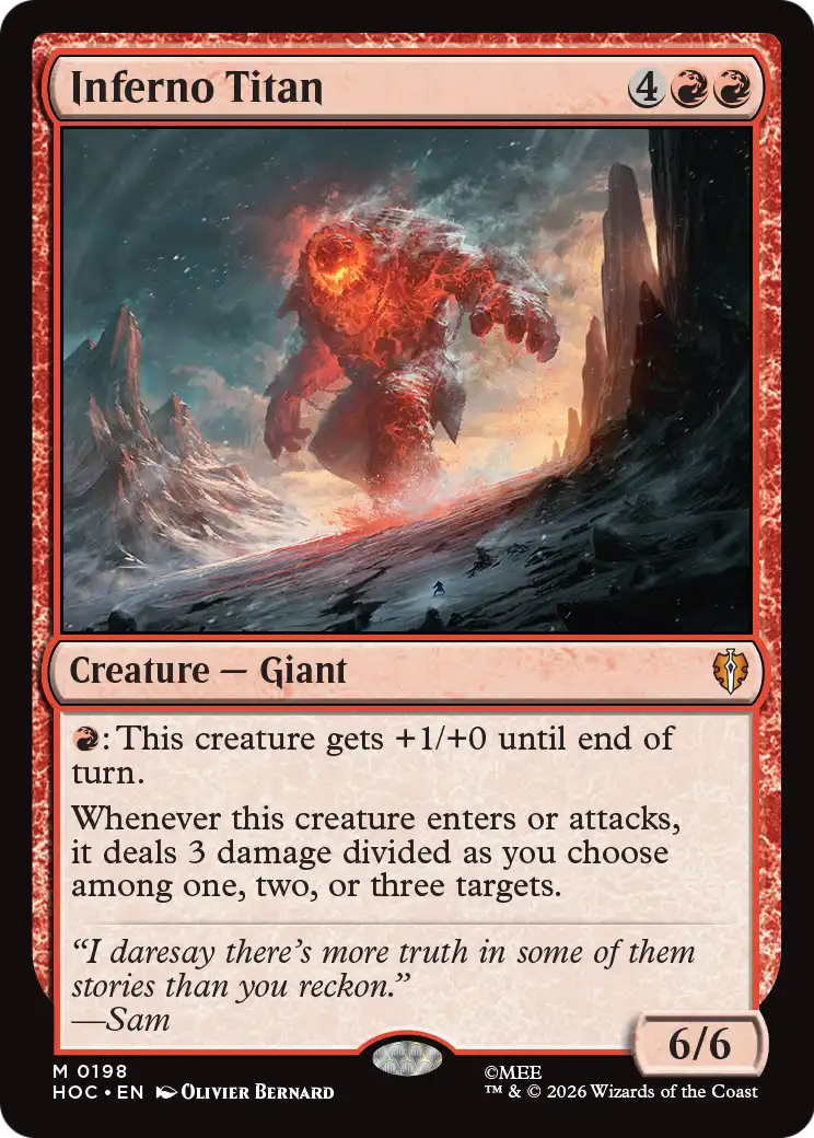 Inferno Titan [The Hobbit: Eternal-Legal] | I Want That Stuff Brandon