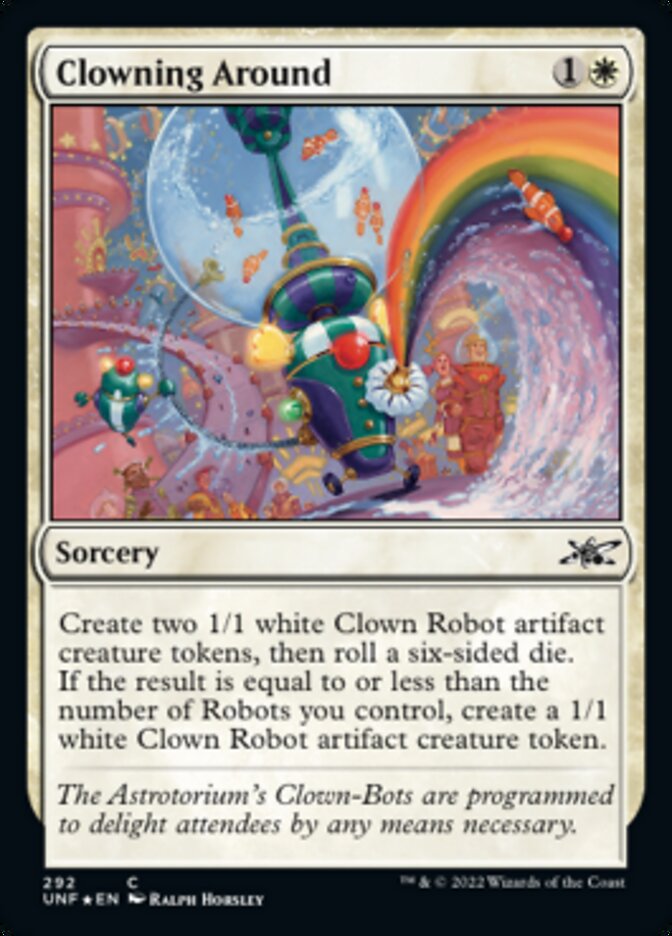 Clowning Around (Galaxy Foil) [Unfinity] | I Want That Stuff Brandon