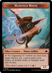 Sword // Manifold Mouse Double-Sided Token [Bloomburrow Tokens] | I Want That Stuff Brandon