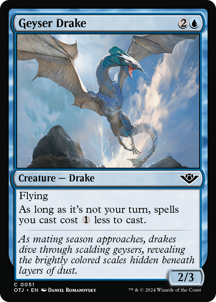 Geyser Drake [Outlaws of Thunder Junction] | I Want That Stuff Brandon