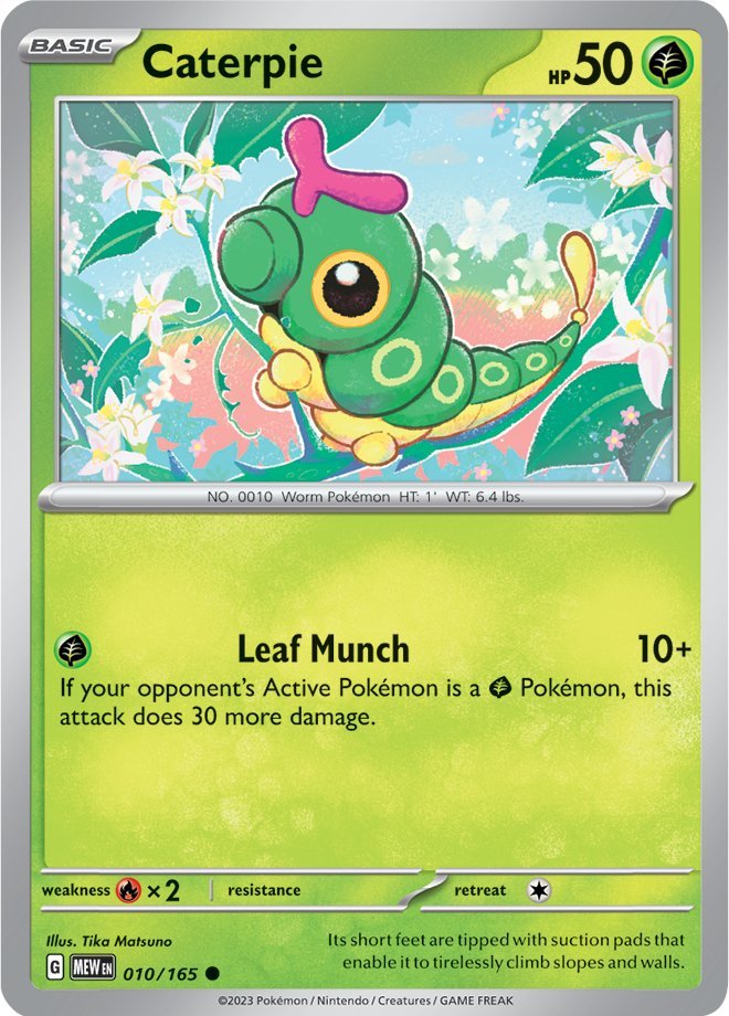 Caterpie (010/165) [Scarlet & Violet 151] | I Want That Stuff Brandon