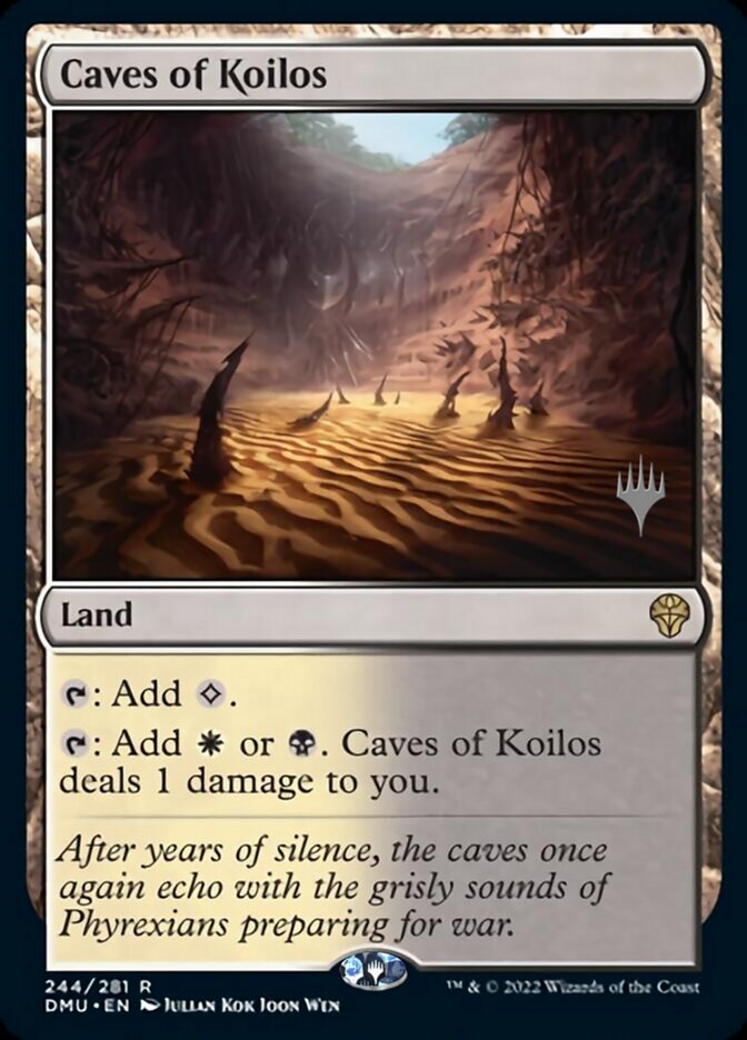 Caves of Koilos (Promo Pack) [Dominaria United Promos] | I Want That Stuff Brandon