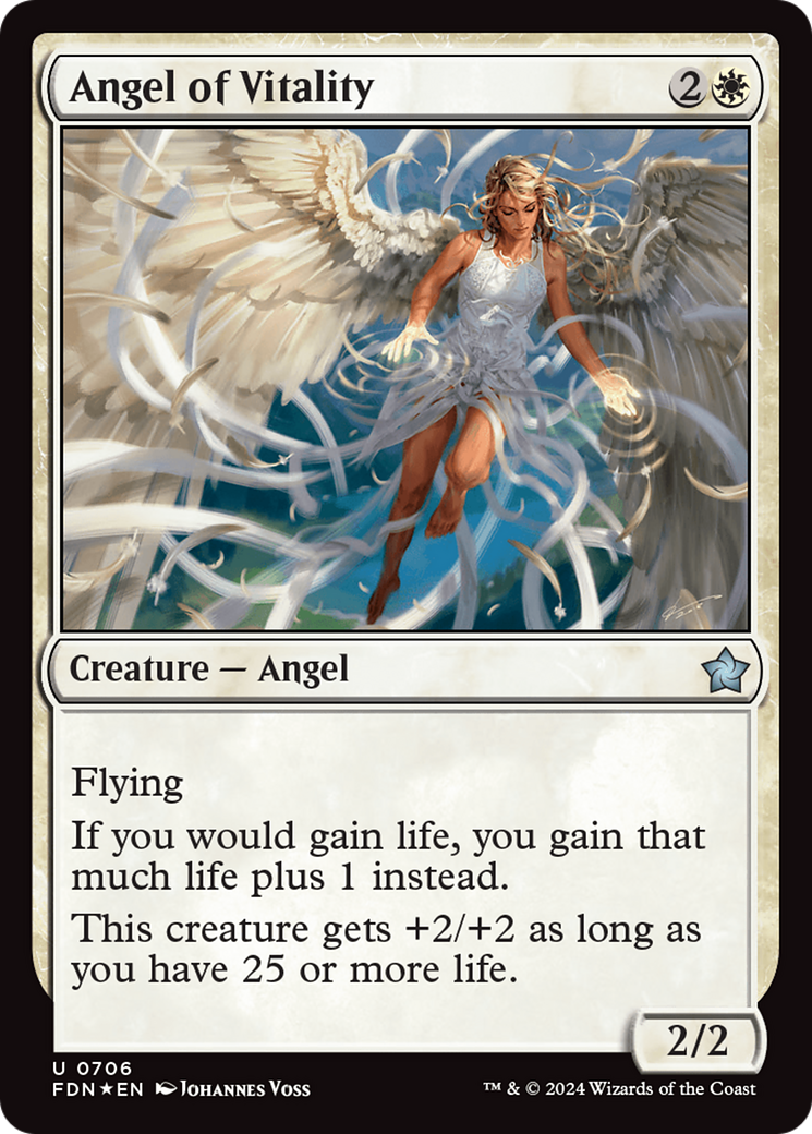 Angel of Vitality [Foundations] | I Want That Stuff Brandon