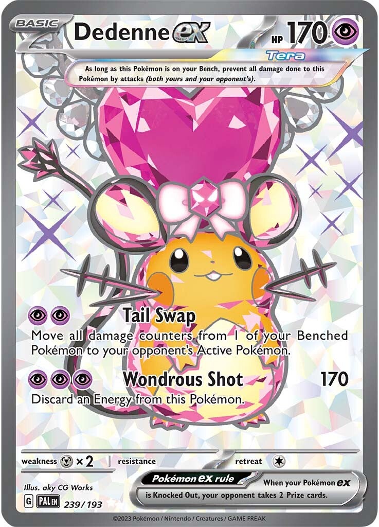 Dedenne ex (239/193) [Scarlet & Violet: Paldea Evolved] | I Want That Stuff Brandon