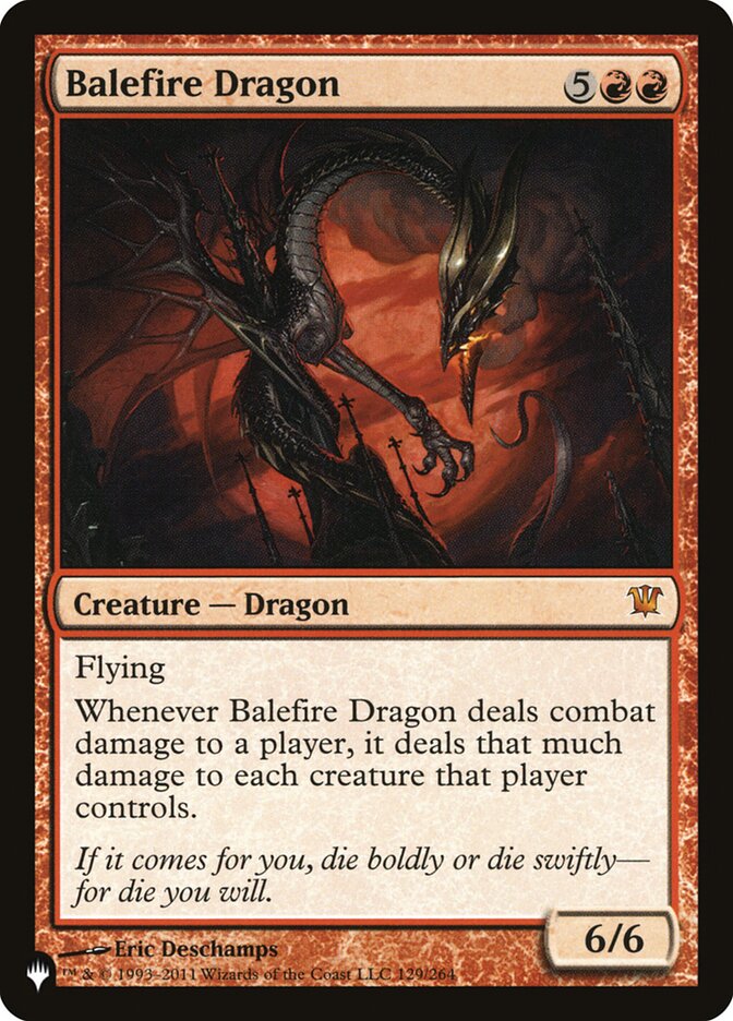 Balefire Dragon [The List] | I Want That Stuff Brandon