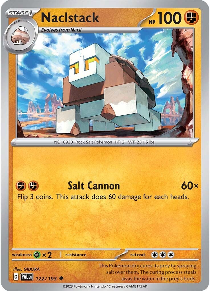 Naclstack (122/193) [Scarlet & Violet: Paldea Evolved] | I Want That Stuff Brandon