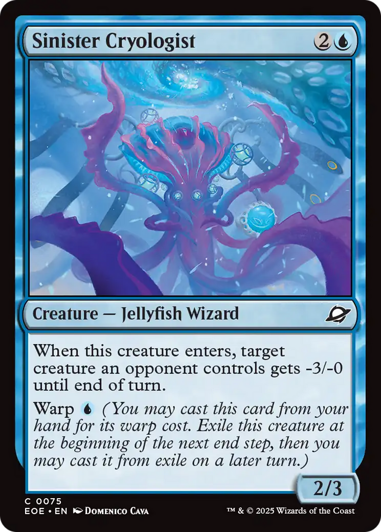 Sinister Cryologist [Edge of Eternities] | I Want That Stuff Brandon