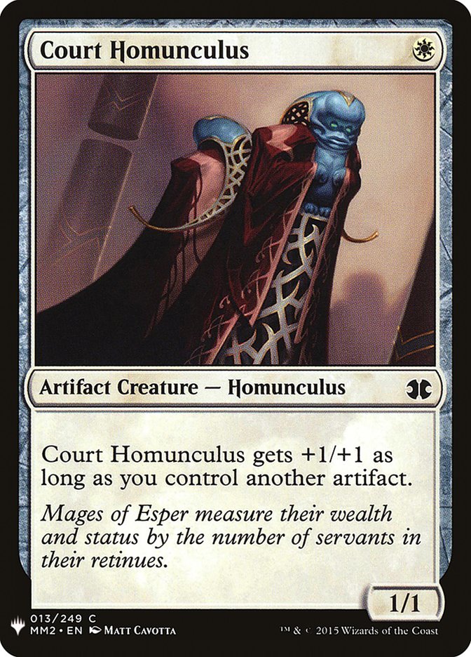 Court Homunculus [Mystery Booster] | I Want That Stuff Brandon