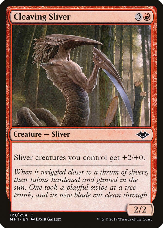 Cleaving Sliver [Modern Horizons] | I Want That Stuff Brandon