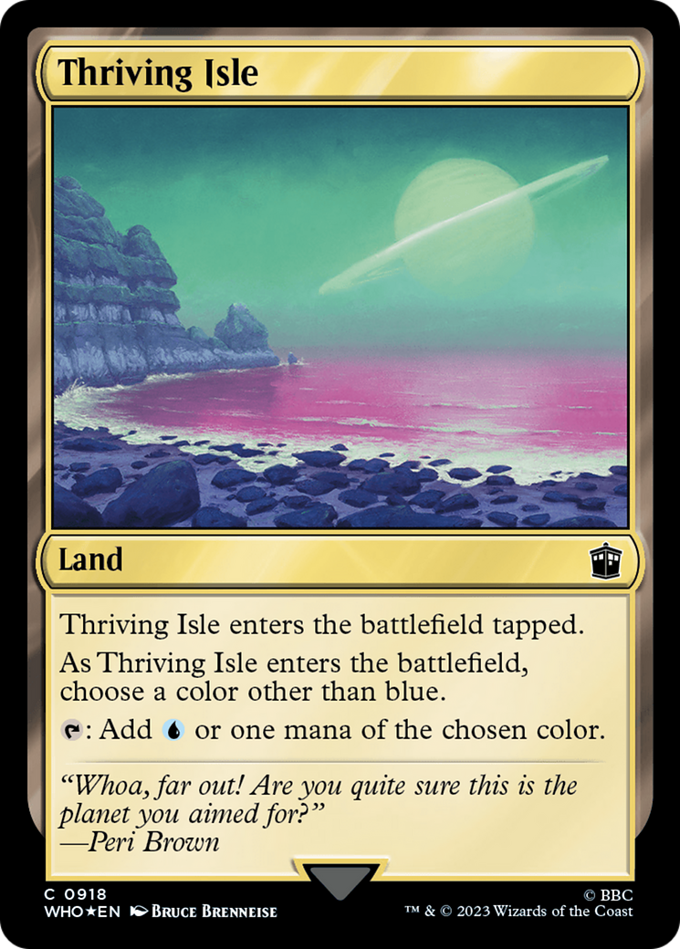 Thriving Isle (Surge Foil) [Doctor Who] | I Want That Stuff Brandon