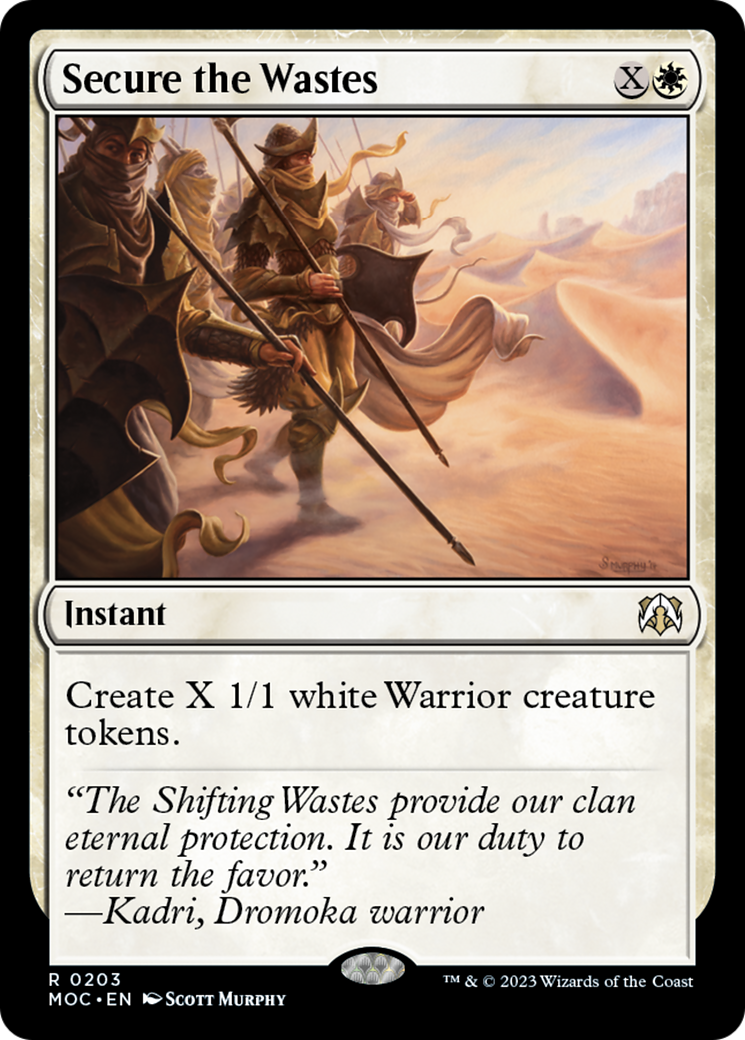 Secure the Wastes [March of the Machine Commander] | I Want That Stuff Brandon