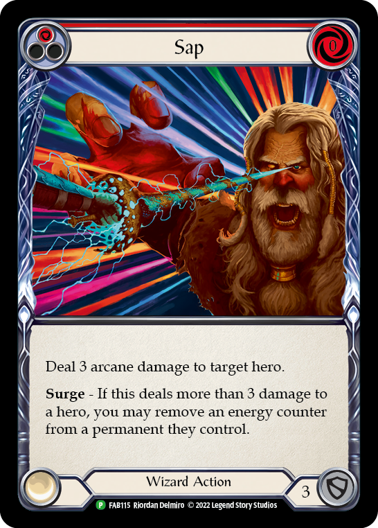 Sap (Red) [FAB115] (Promo)  Rainbow Foil | I Want That Stuff Brandon