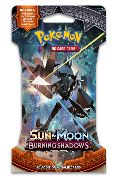 Sun & Moon: Burning Shadows - Sleeved Booster Pack | I Want That Stuff Brandon