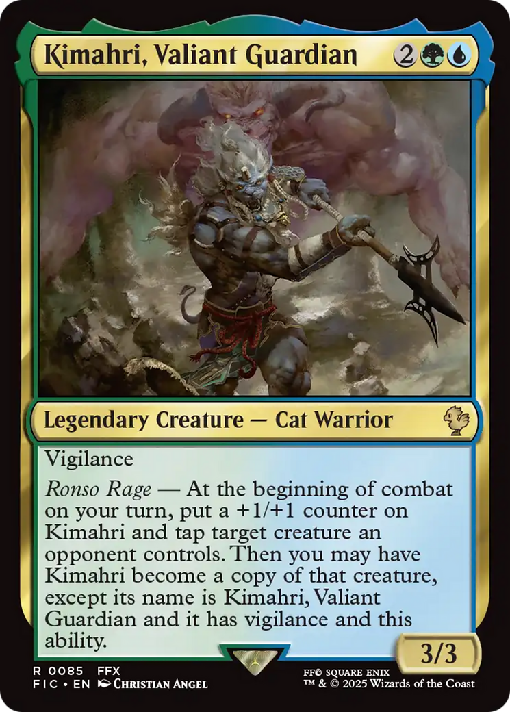Kimahri, Valiant Guardian [FINAL FANTASY Commander] | I Want That Stuff Brandon