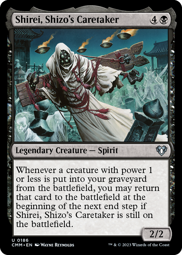 Shirei, Shizo's Caretaker [Commander Masters] | I Want That Stuff Brandon