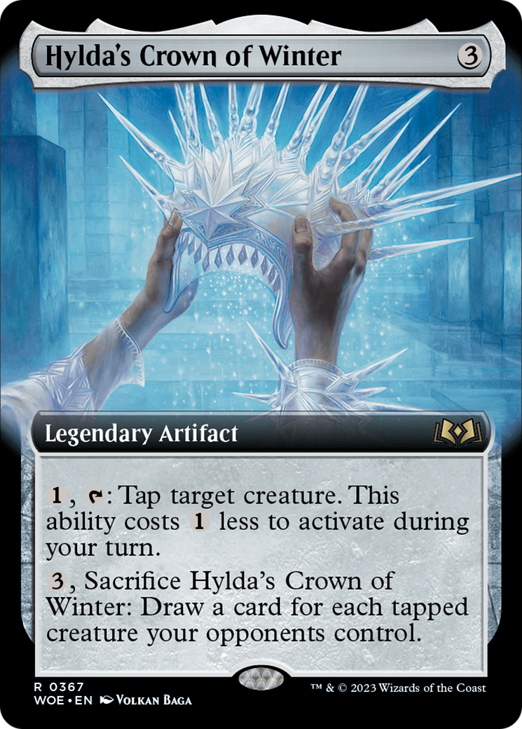 Hylda's Crown of Winter (Extended Art) [Wilds of Eldraine] | I Want That Stuff Brandon