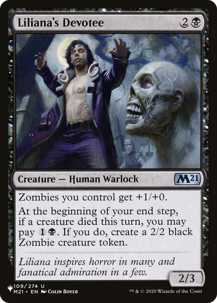 Liliana's Devotee [The List] | I Want That Stuff Brandon
