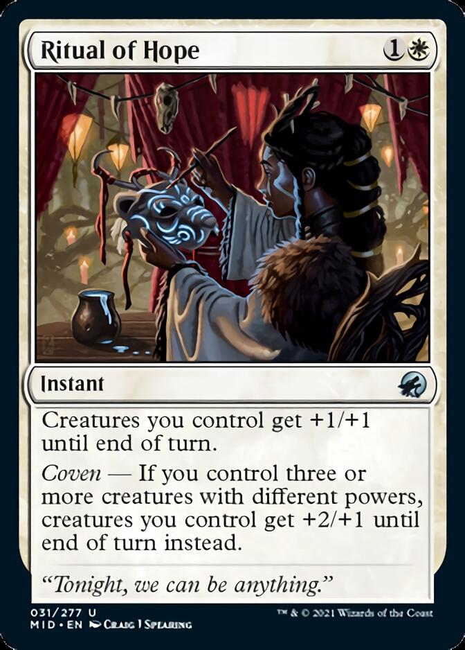 Ritual of Hope [Innistrad: Midnight Hunt] | I Want That Stuff Brandon