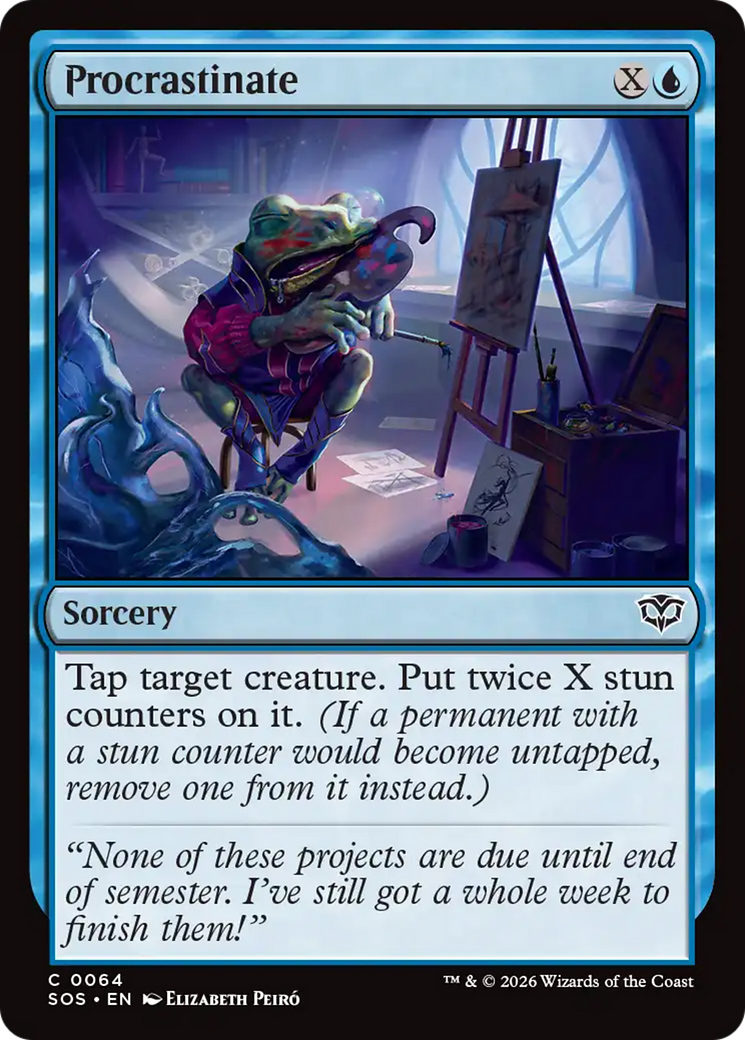 Procrastinate [Secrets of Strixhaven] | I Want That Stuff Brandon