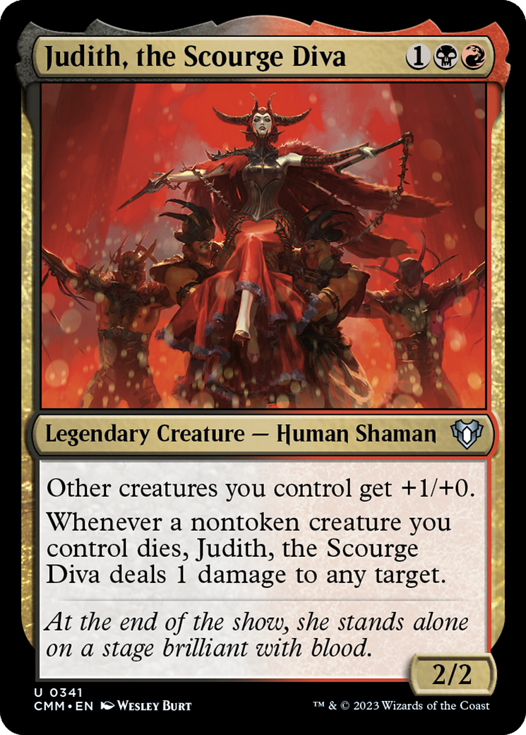 Judith, the Scourge Diva [Commander Masters] | I Want That Stuff Brandon