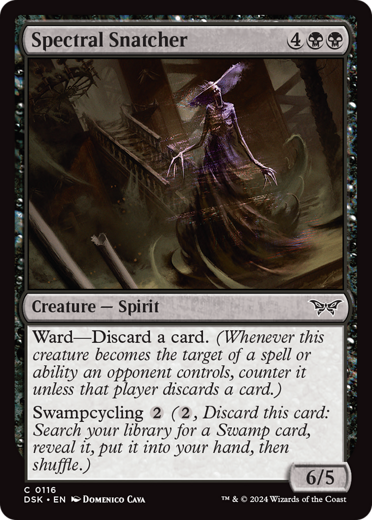 Spectral Snatcher [Duskmourn: House of Horror] | I Want That Stuff Brandon