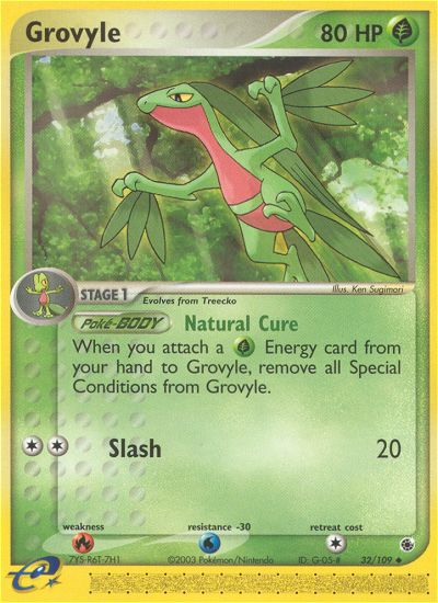 Grovyle (32/109) [EX: Ruby & Sapphire] | I Want That Stuff Brandon