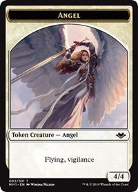 Angel (002) // Zombie (007) Double-Sided Token [Modern Horizons Tokens] | I Want That Stuff Brandon