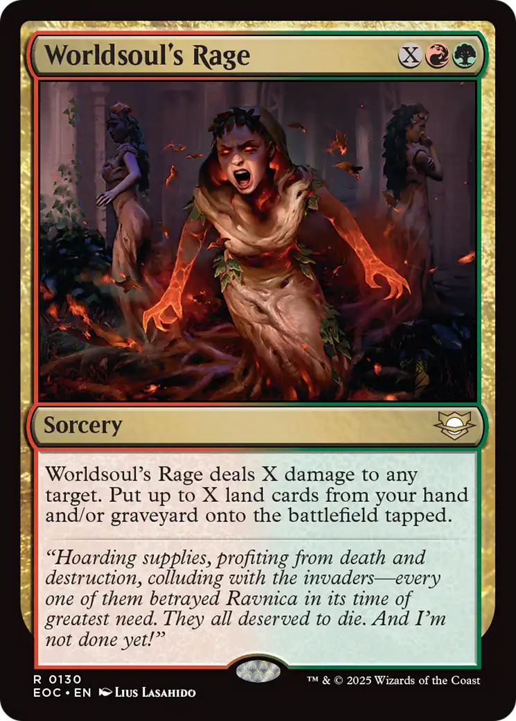 Worldsoul's Rage [Edge of Eternities Commander] | I Want That Stuff Brandon