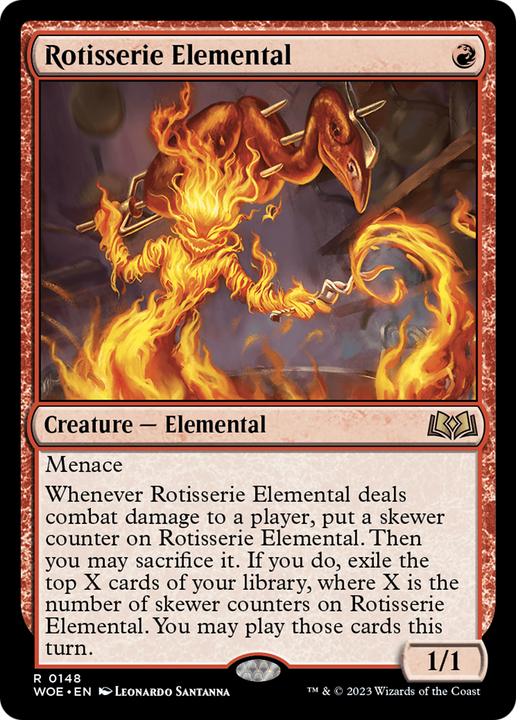 Rotisserie Elemental [Wilds of Eldraine] | I Want That Stuff Brandon