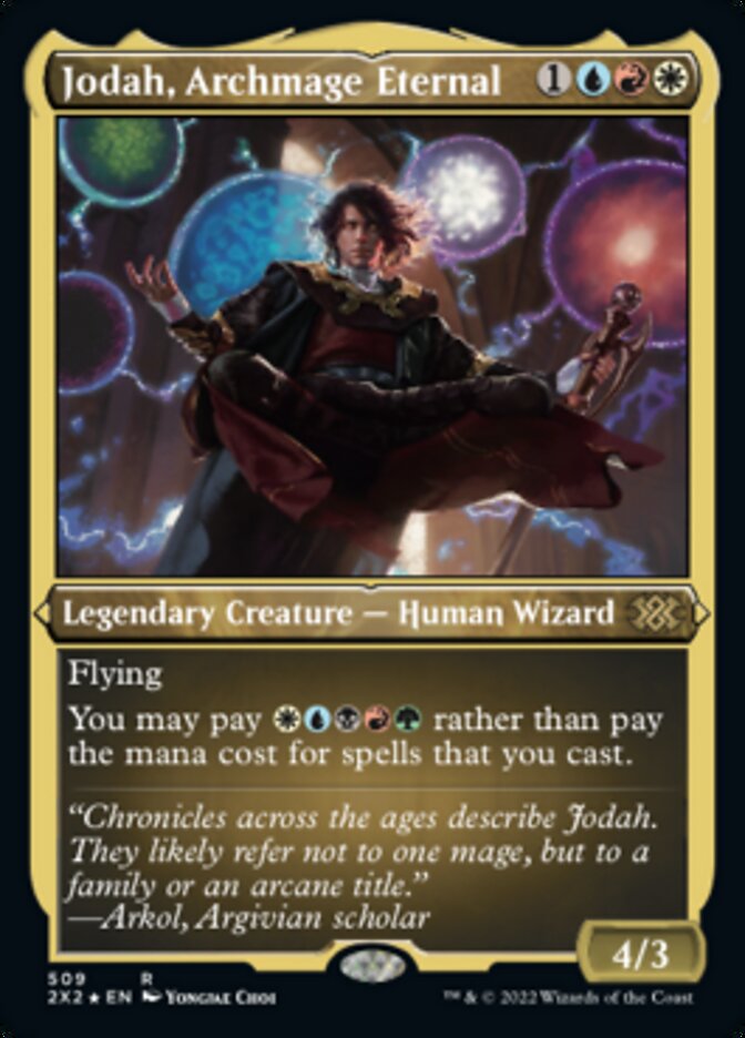 Jodah, Archmage Eternal (Foil Etched) [Double Masters 2022] | I Want That Stuff Brandon