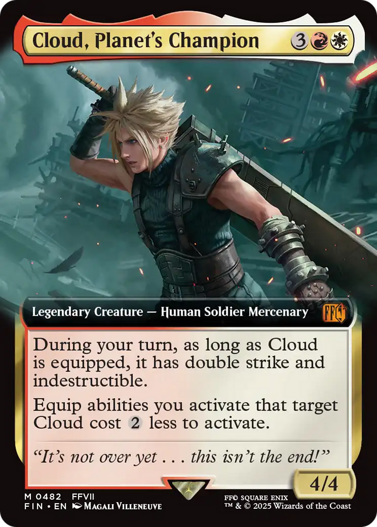 Cloud, Planet's Champion (Extended Art) [FINAL FANTASY] | I Want That Stuff Brandon