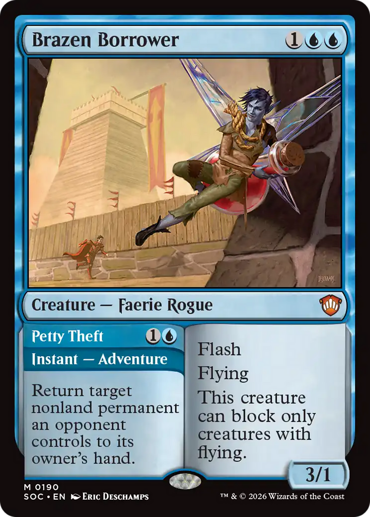 Brazen Borrower [Secrets of Strixhaven Commander] | I Want That Stuff Brandon