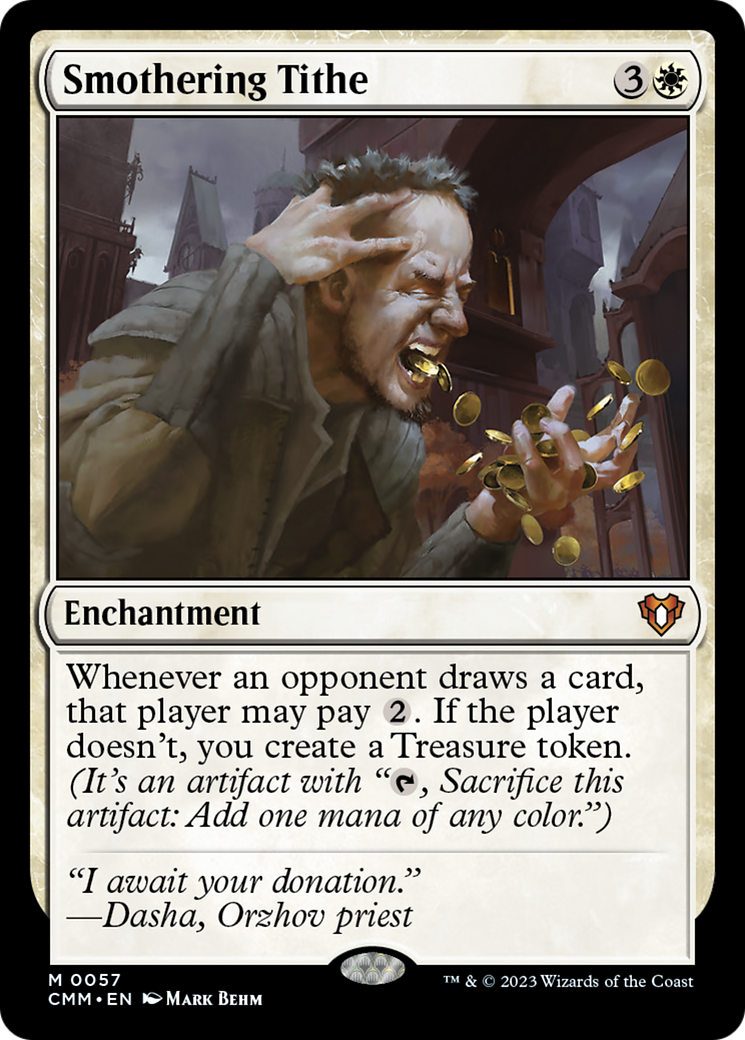 Smothering Tithe [Commander Masters] | I Want That Stuff Brandon