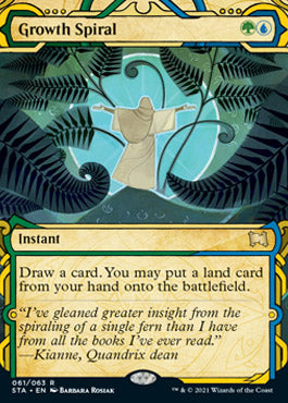 Growth Spiral (Foil Etched) [Strixhaven: Mystical Archive] | I Want That Stuff Brandon