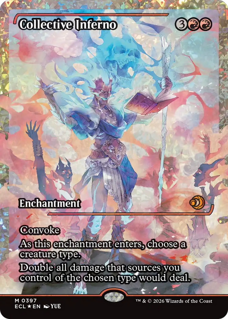 Collective Inferno (Showcase) (Fracture Foil) [Lorwyn Eclipsed] | I Want That Stuff Brandon