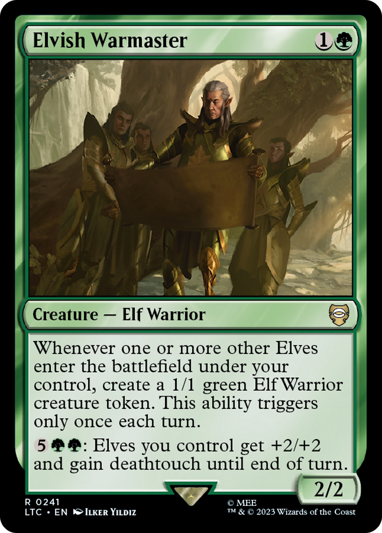 Elvish Warmaster [The Lord of the Rings: Tales of Middle-Earth Commander] | I Want That Stuff Brandon