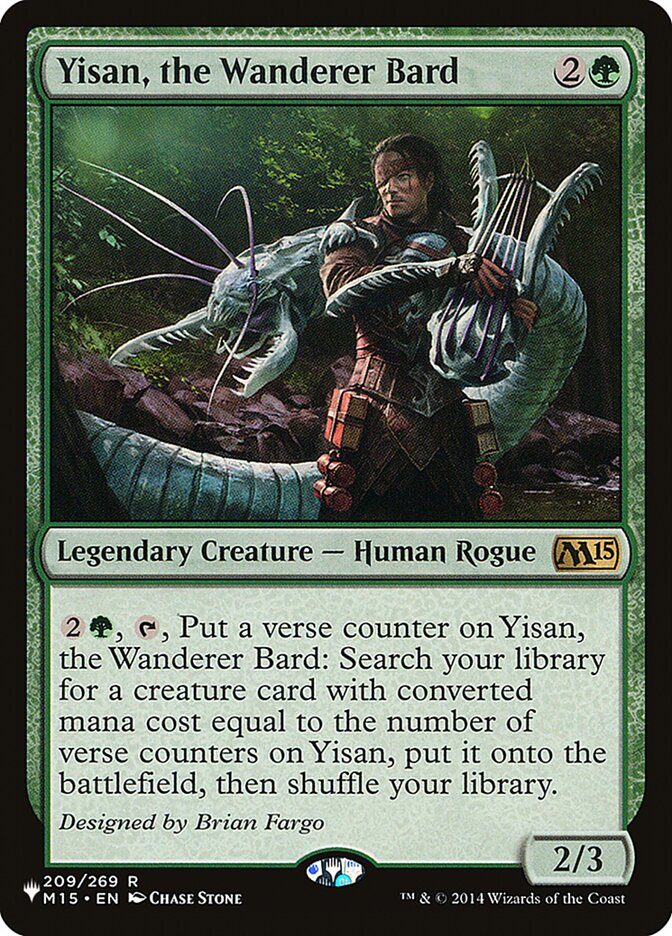 Yisan, the Wanderer Bard [The List] | I Want That Stuff Brandon