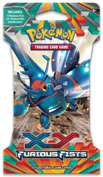 XY: Furious Fists - Sleeved Booster Pack | I Want That Stuff Brandon