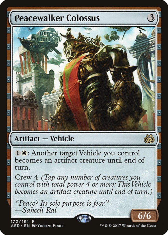 Peacewalker Colossus [Aether Revolt] | I Want That Stuff Brandon