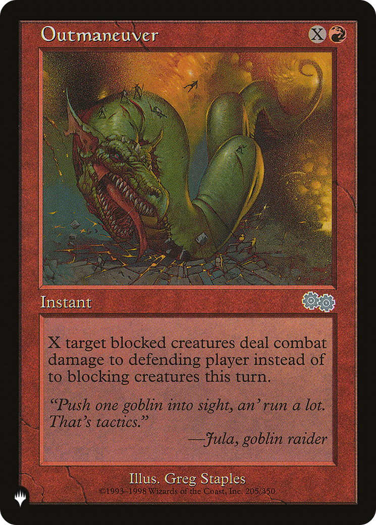 Outmaneuver [The List] | I Want That Stuff Brandon