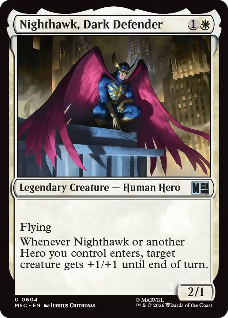 Nighthawk, Dark Defender [Marvel Super Heroes Commander] | I Want That Stuff Brandon