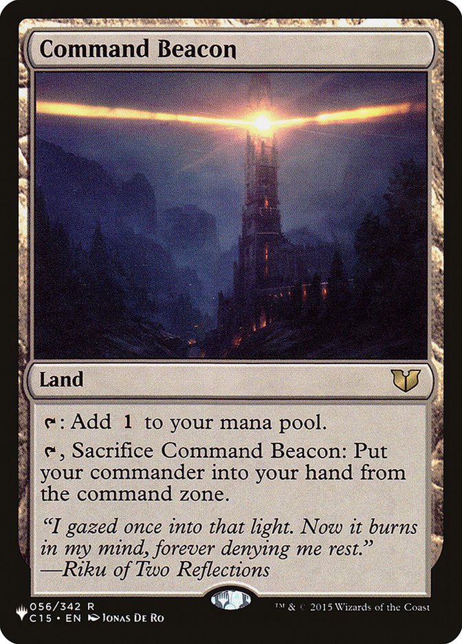 Command Beacon [The List] | I Want That Stuff Brandon