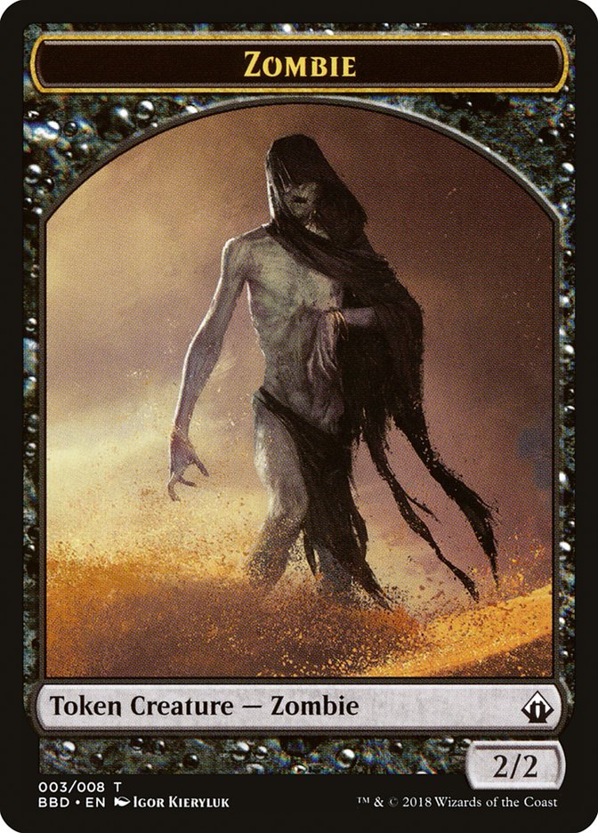 Zombie Token [Battlebond Tokens] | I Want That Stuff Brandon