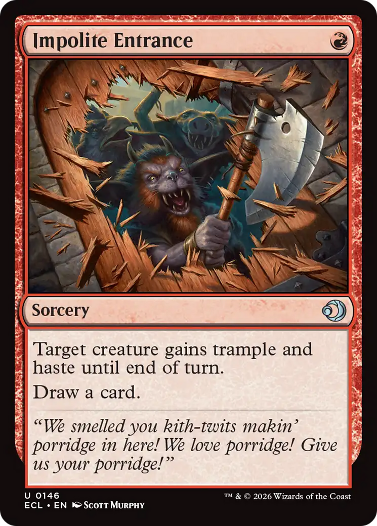 Impolite Entrance [Lorwyn Eclipsed] | I Want That Stuff Brandon