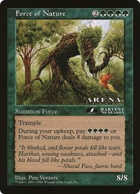 Force of Nature (Oversized) [Oversize Cards] | I Want That Stuff Brandon