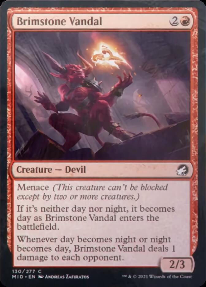 Brimstone Vandal [Innistrad: Midnight Hunt] | I Want That Stuff Brandon