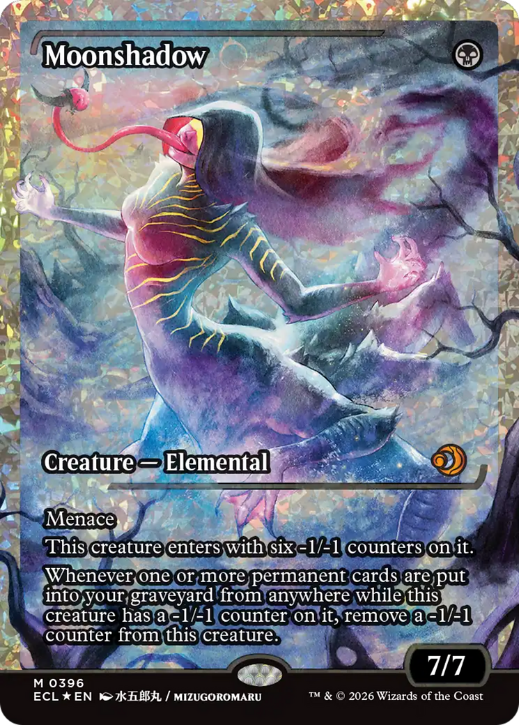 Moonshadow (0396) (Showcase) (Fracture Foil) [Lorwyn Eclipsed] | I Want That Stuff Brandon