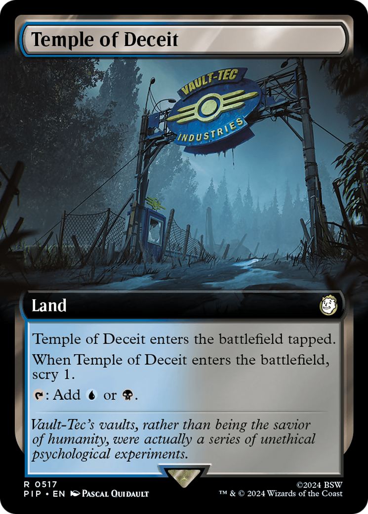 Temple of Deceit (Extended Art) [Fallout] | I Want That Stuff Brandon