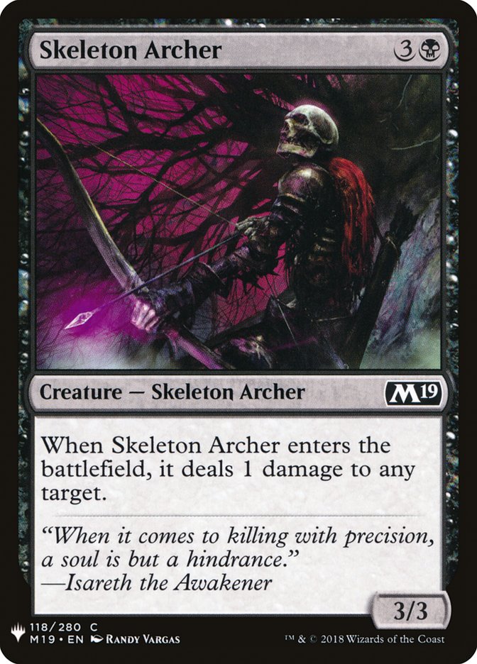 Skeleton Archer [Mystery Booster] | I Want That Stuff Brandon