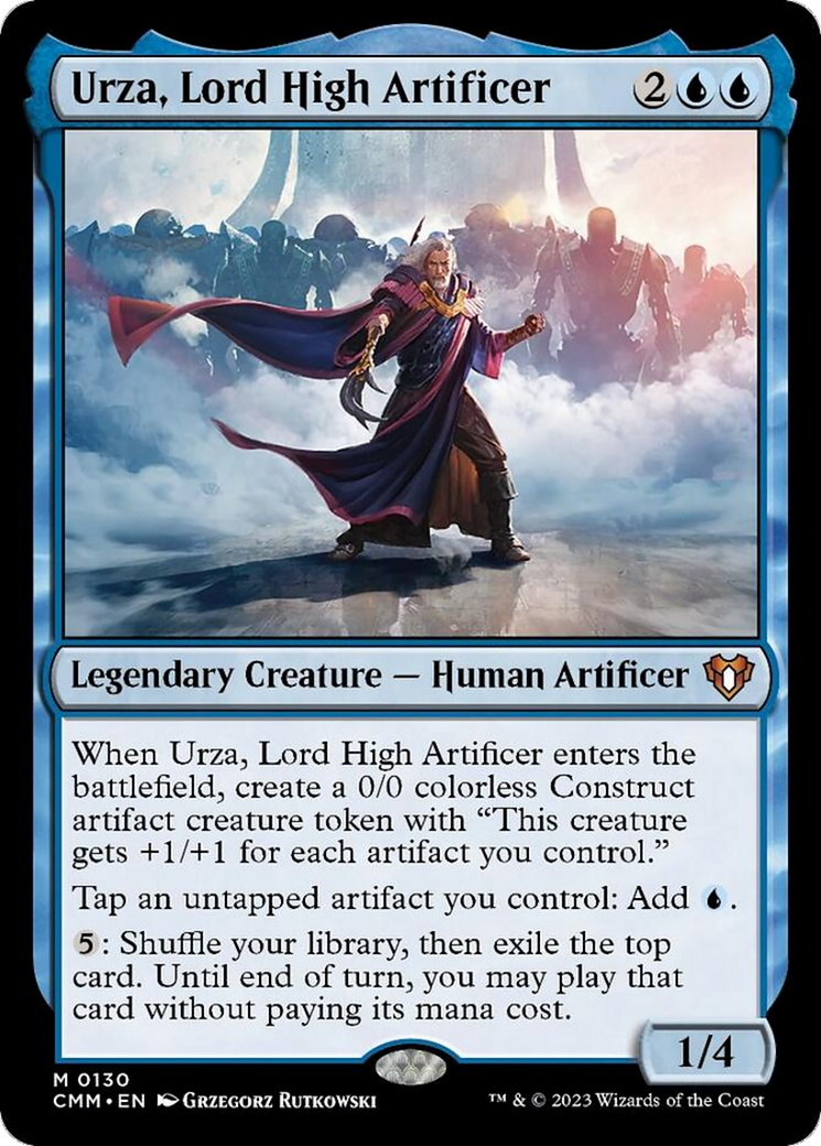 Urza, Lord High Artificer [Commander Masters] | I Want That Stuff Brandon